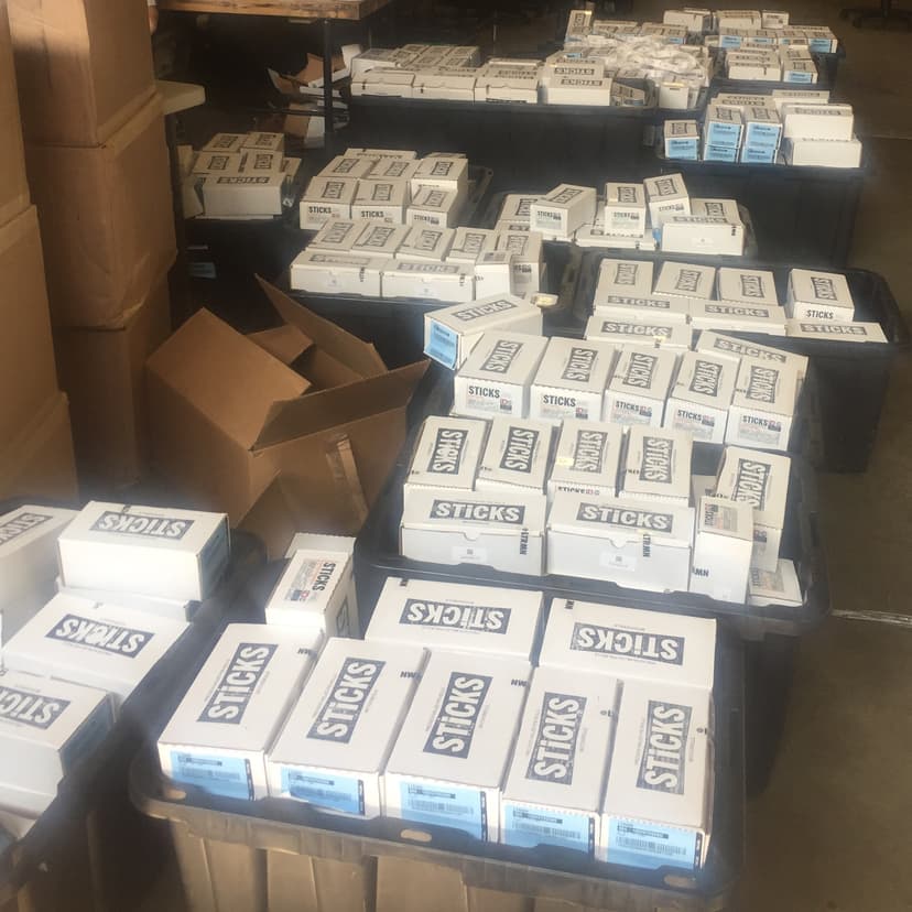 Some of the very first cases of STICKS