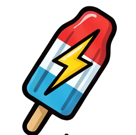 Atomic Thunder Pop flavor art